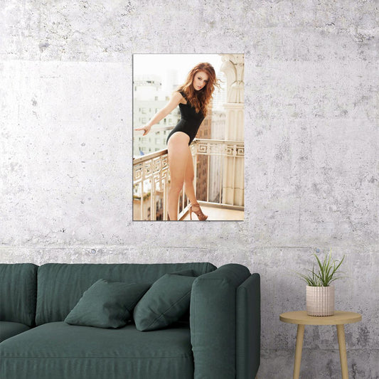 Leanna Decker Celebrity Sexy Model Artist Poster Wall Art Print Home Wall Decor - xonomax