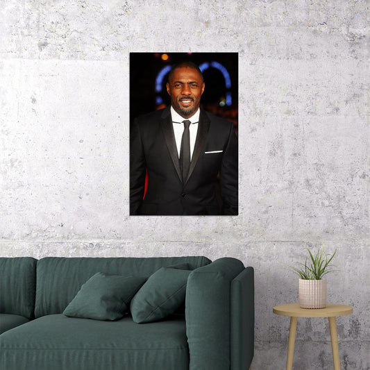 Idris Elba Celebrity Cinema Actress Singer Poster Wall Art Print Home Wall Decor - xonomax
