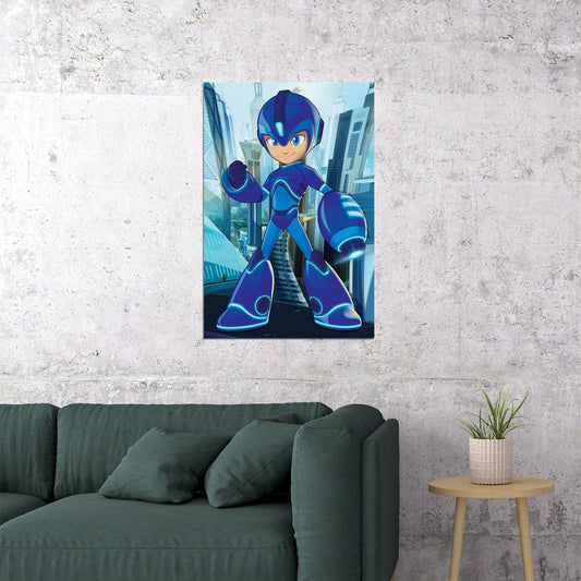 Megaman Classic Vintage Arcade Poster Wall Art Print Home Wall Decor - xonomax