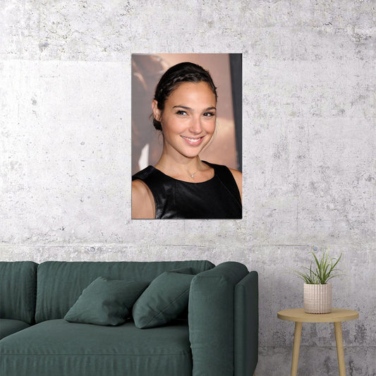 Gal Gadot Celebrity Movie Actor Idol Artist Poster Wall Art Print Home Wall Decor - xonomax