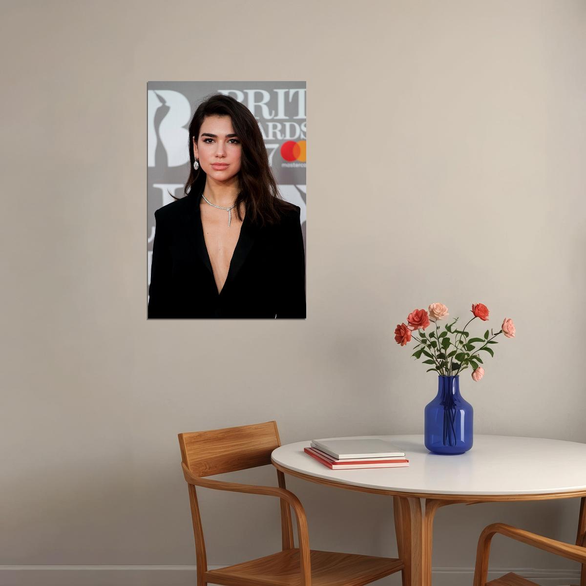 Dua Lipa Celebrity Tv Movie Actor Singer Idol Poster Wall Art Print Home Wall Decor