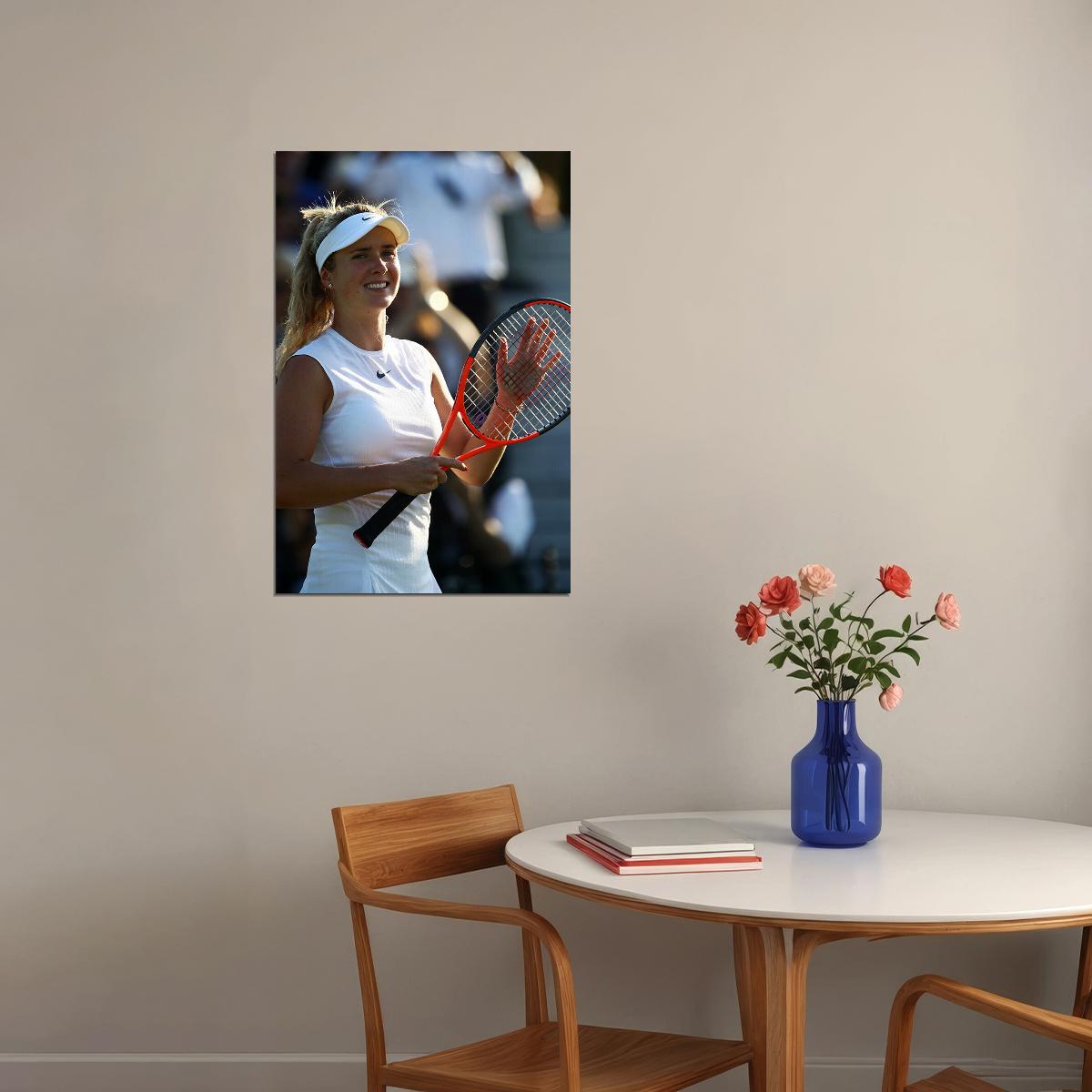 Elina Svitolina Celebrity Sports Tennis Player Poster Wall Art Print Home Wall Decor - xonomax