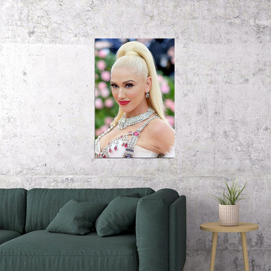 Gwen Stefani Celebrity Actor Singer Pop Star Poster Wall Art Print Home Wall Decor - xonomax