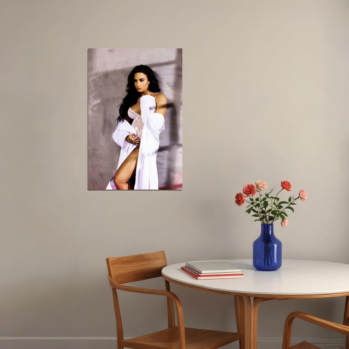 Demi Lovato Hollywood Celebrity Model Singer Star Poster Wall Art Print Home Wall Decor