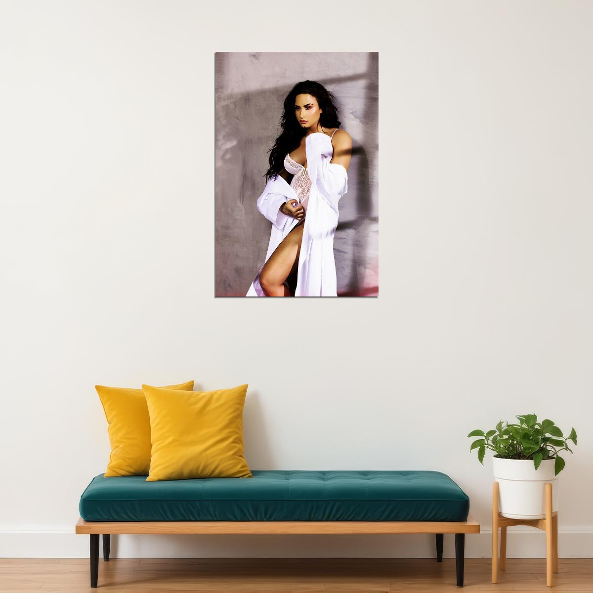 Demi Lovato Hollywood Celebrity Model Singer Star Poster Wall Art Print Home Wall Decor