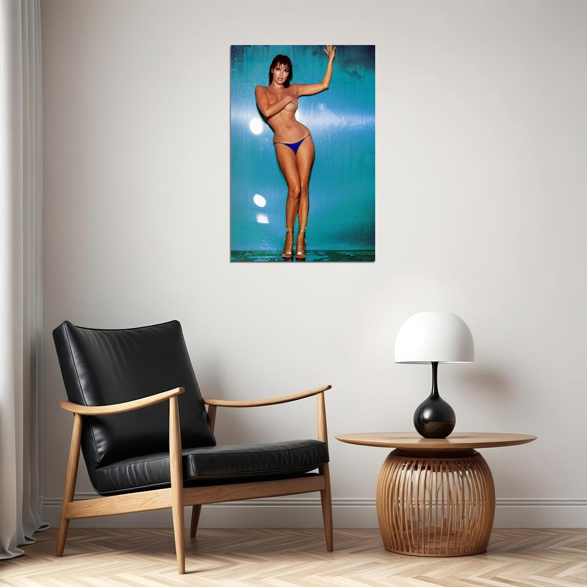 Raquel Welch 80's 90's Tv Movie Star Poster Wall Art Print Home Wall Decor