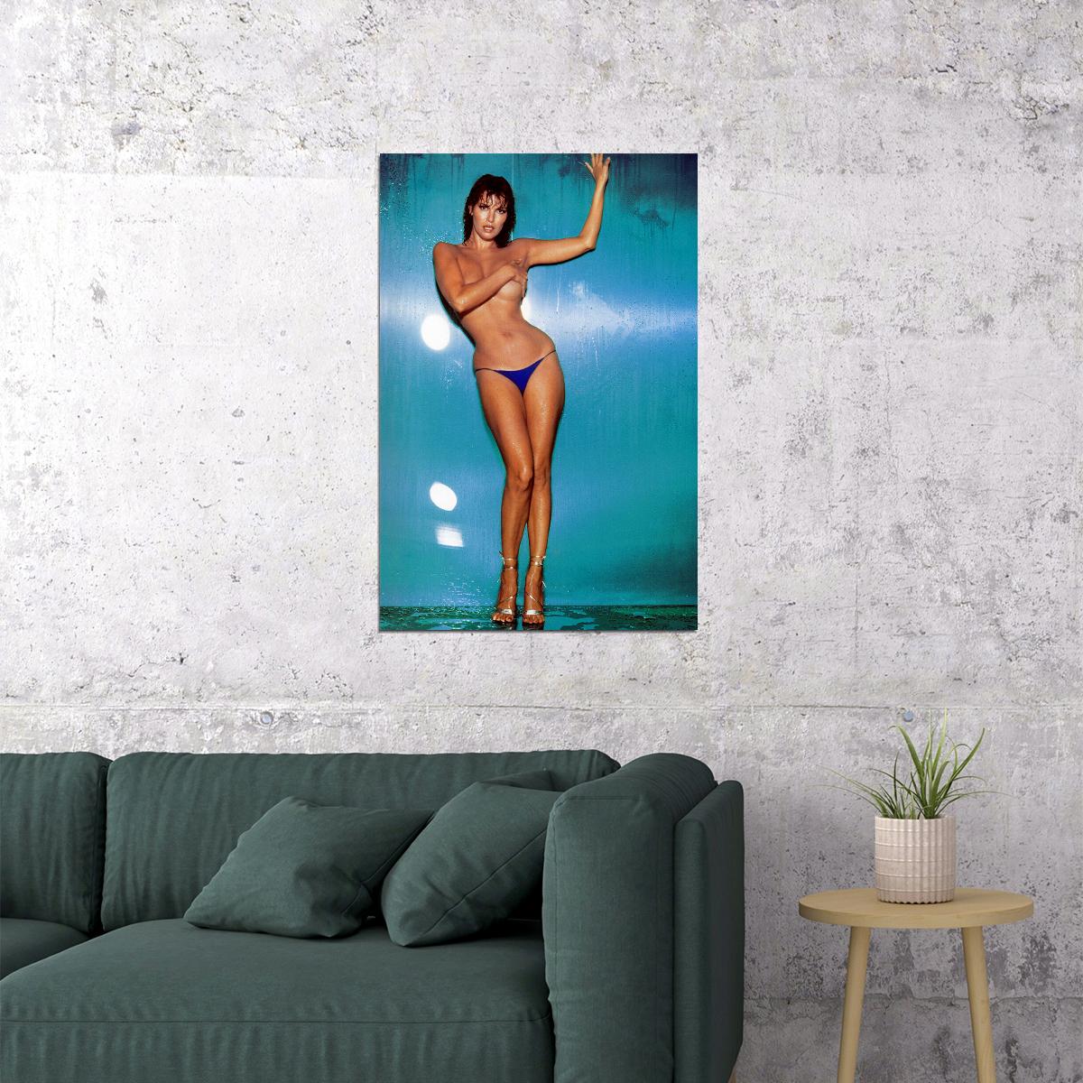 Raquel Welch 80's 90's Tv Movie Star Poster Wall Art Print Home Wall Decor