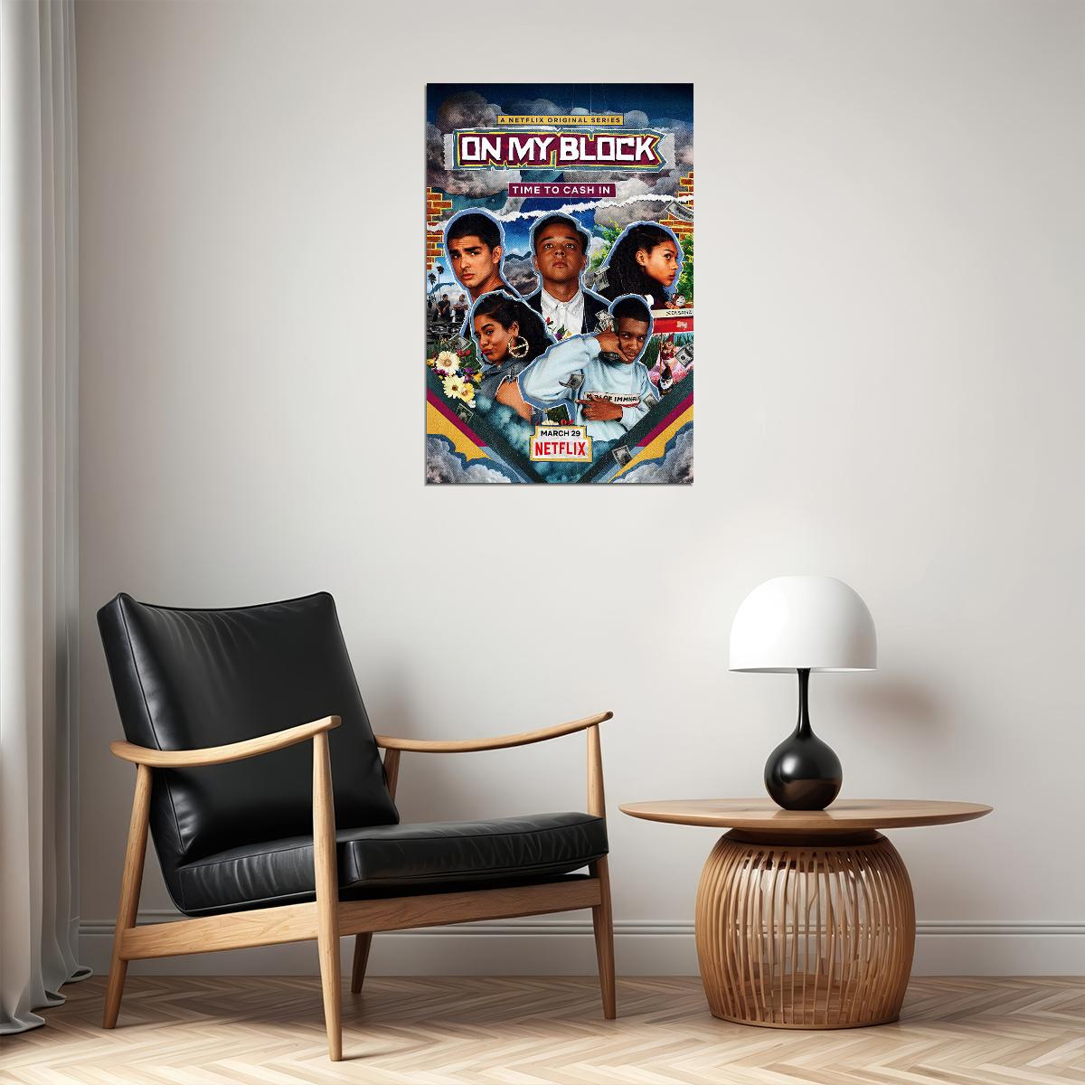 On My Block 2 Movie 2021 Drama Action Poster Wall Art Print Home Wall Decor - xonomax