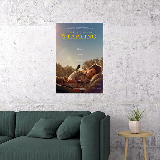 The Starling Movie 2021 Comedy Drama Poster Wall Art Print Home Wall Decor - xonomax