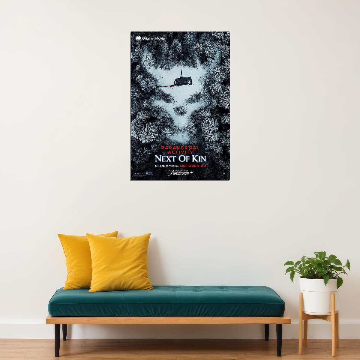 Paranormal Activity Next Of Kin Movie Thriller Poster Wall Art Print Home Wall Decor - xonomax