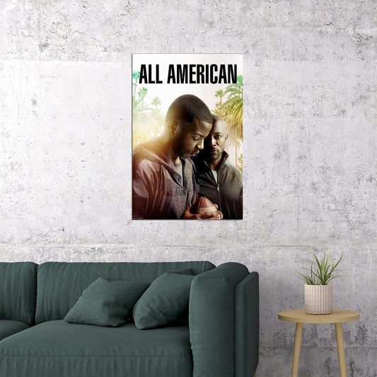 All American Movie Action Drama Sport Adventure Poster Wall Art Print Home Wall Decor - xonomax