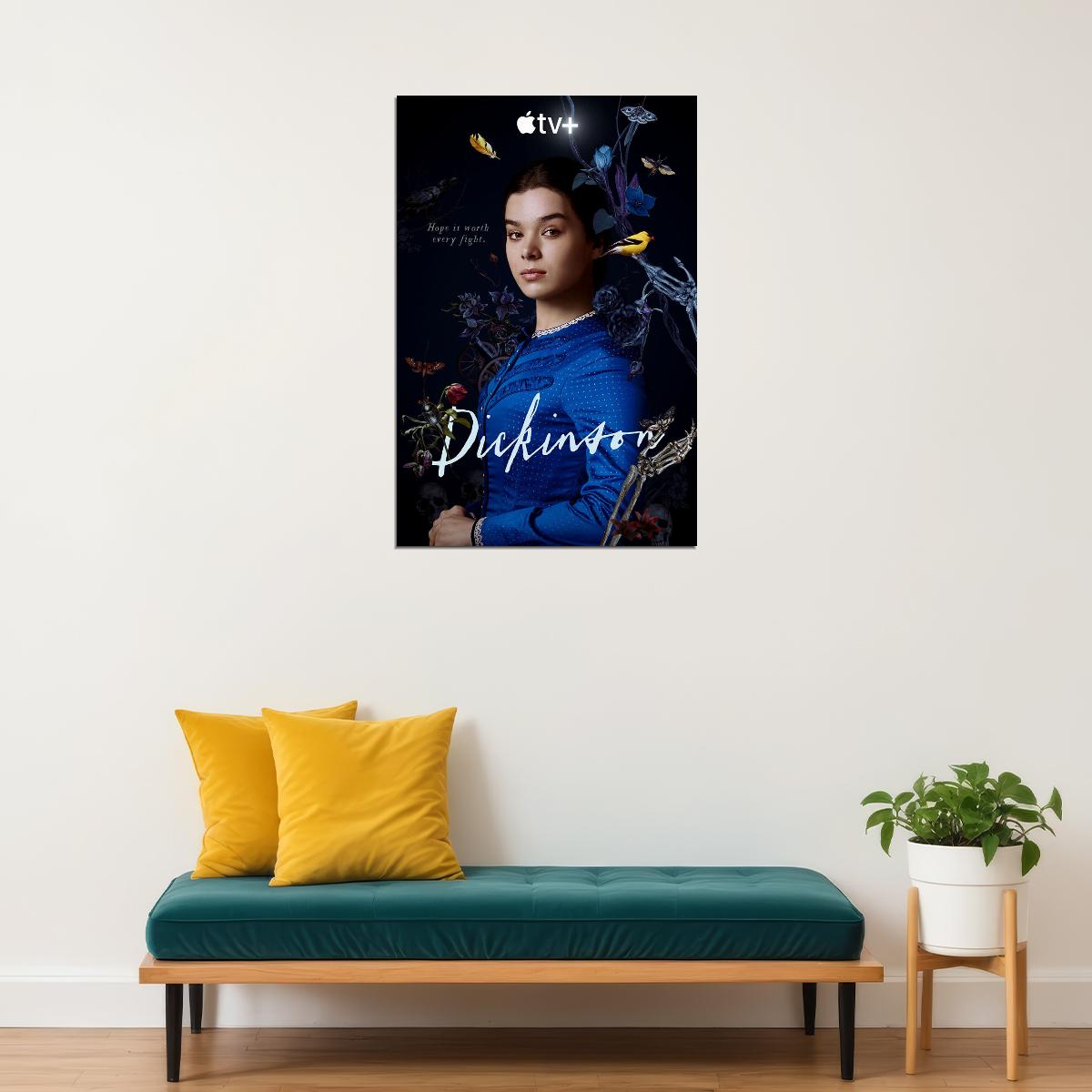 Dickinson Movie Drama Comedy Biography Poster Wall Art Print Home Wall Decor - xonomax