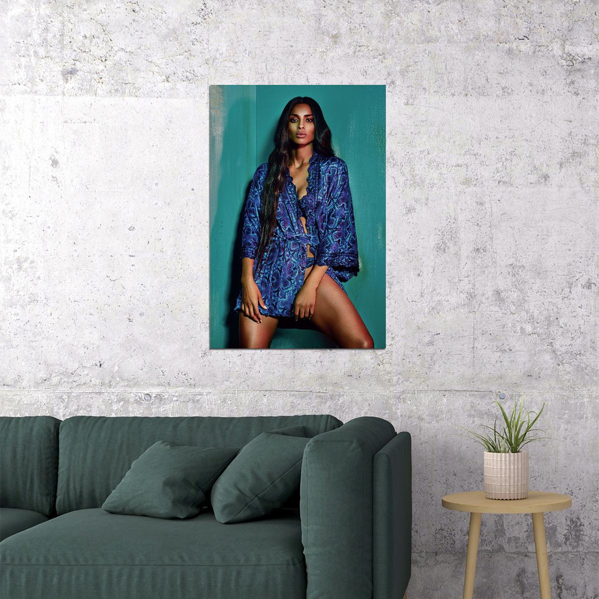 Ciara Famous American Musician Song Album Poster Wall Art Print Home Wall Decor