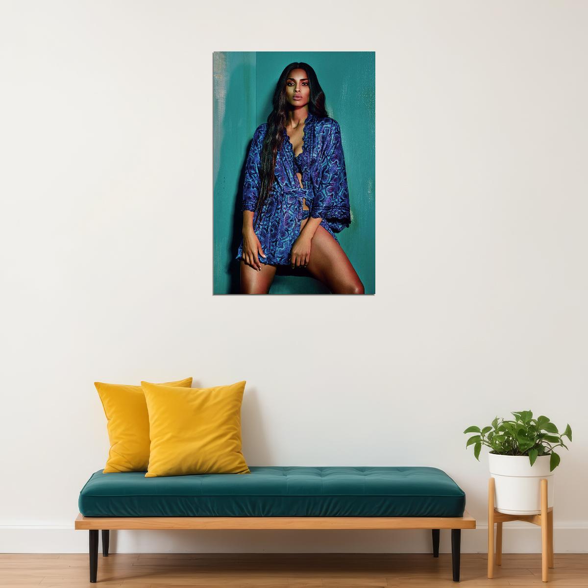 Ciara Famous American Musician Song Album Poster Wall Art Print Home Wall Decor