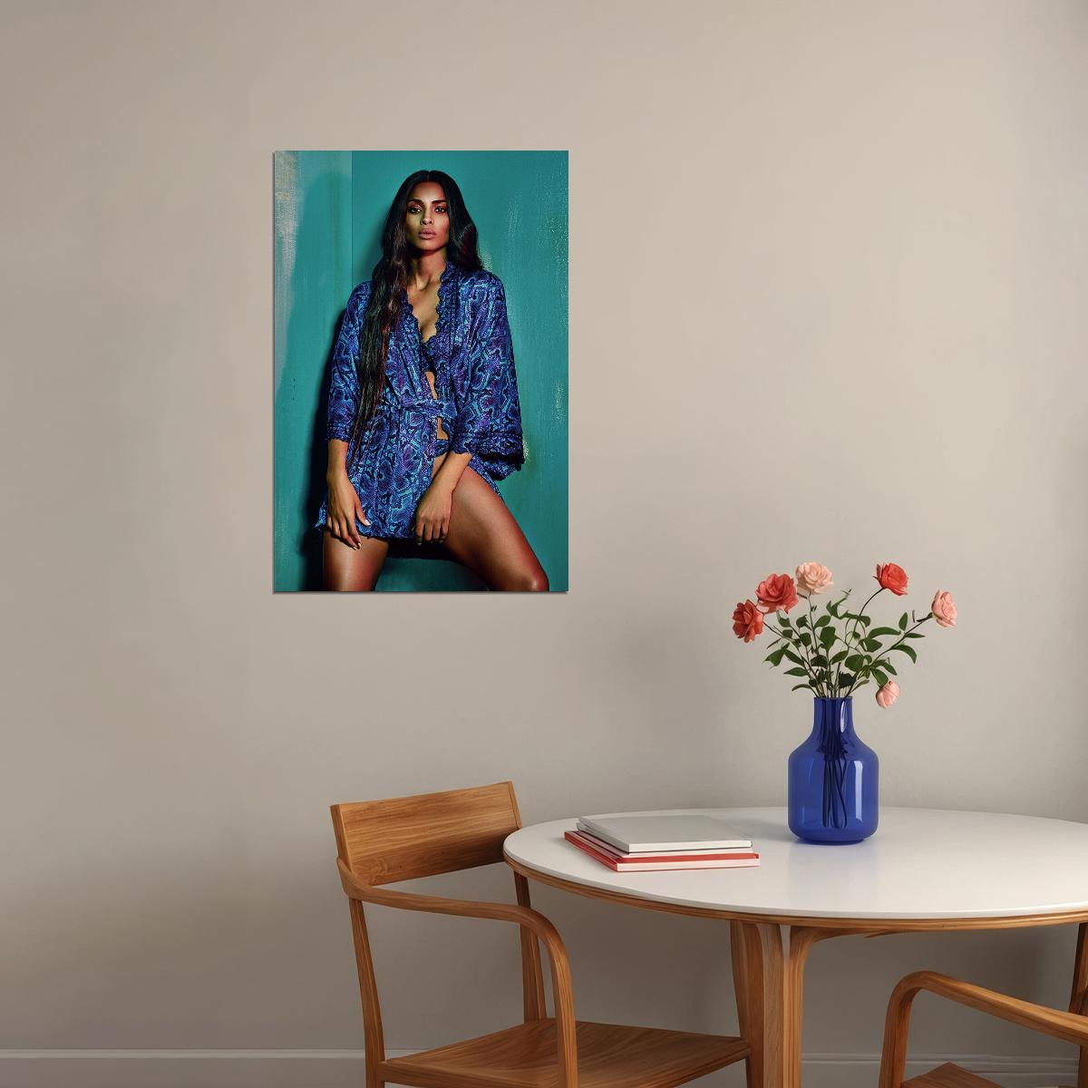 Ciara Famous American Musician Song Album Poster Wall Art Print Home Wall Decor