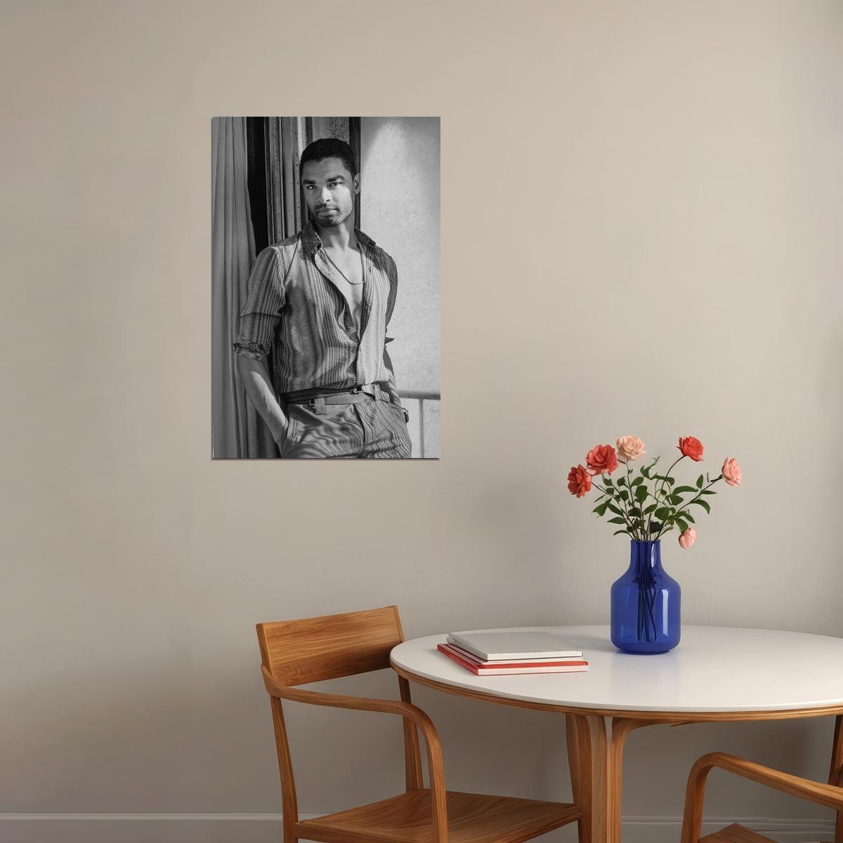 Rege Jean British Movie Actor Famous Artist Poster Wall Art Print Home Wall Decor