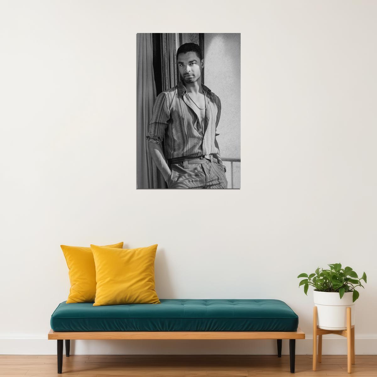 Rege Jean British Movie Actor Famous Artist Poster Wall Art Print Home Wall Decor