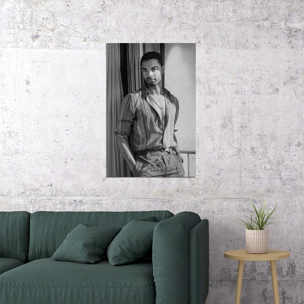Rege Jean British Movie Actor Famous Artist Poster Wall Art Print Home Wall Decor