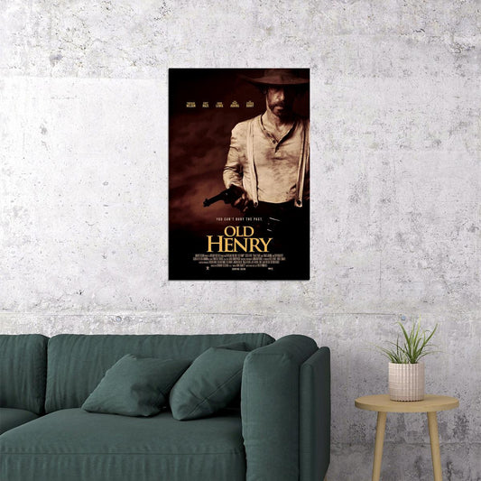 Old Henry Movie Action Thriller Poster Wall Art Print Home Wall Decor - xonomax