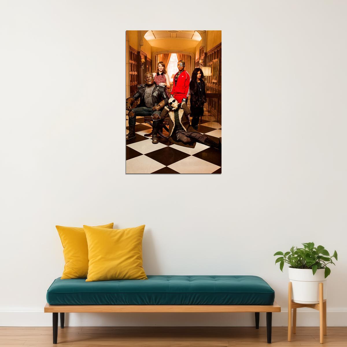 Doom Patrol Full Character Movie Entertainment Poster Wall Art Print Home Wall Decor - xonomax