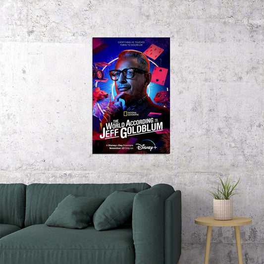 The World According To Jeff Goldblum Movie Documentary Poster Wall Art Print Home Wall Decor - xonomax