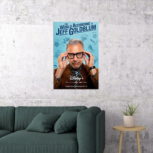 The World According To Jeff Goldblum Movie Comedy Poster Wall Art Print Home Wall Decor - xonomax