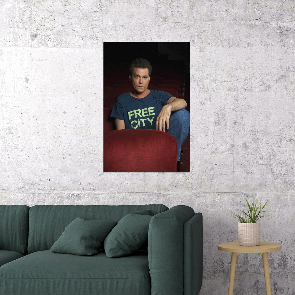 Ray Liotta American Actor And Producer Tribute Poster Wall Art Print Home Wall Decor