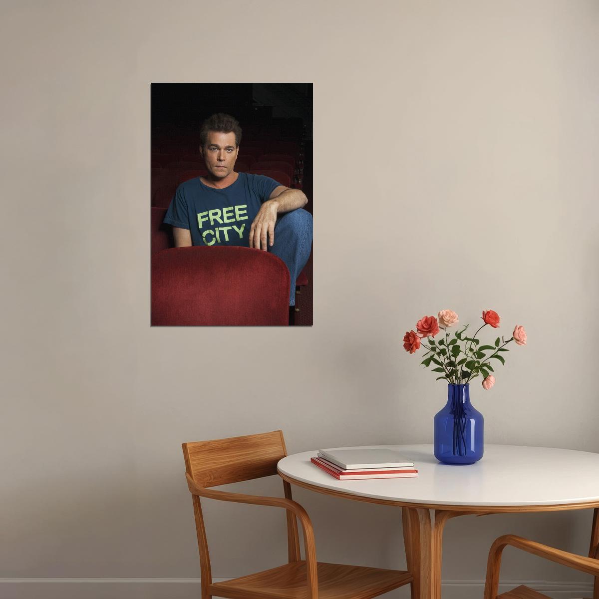 Ray Liotta American Actor And Producer Tribute Poster Wall Art Print Home Wall Decor