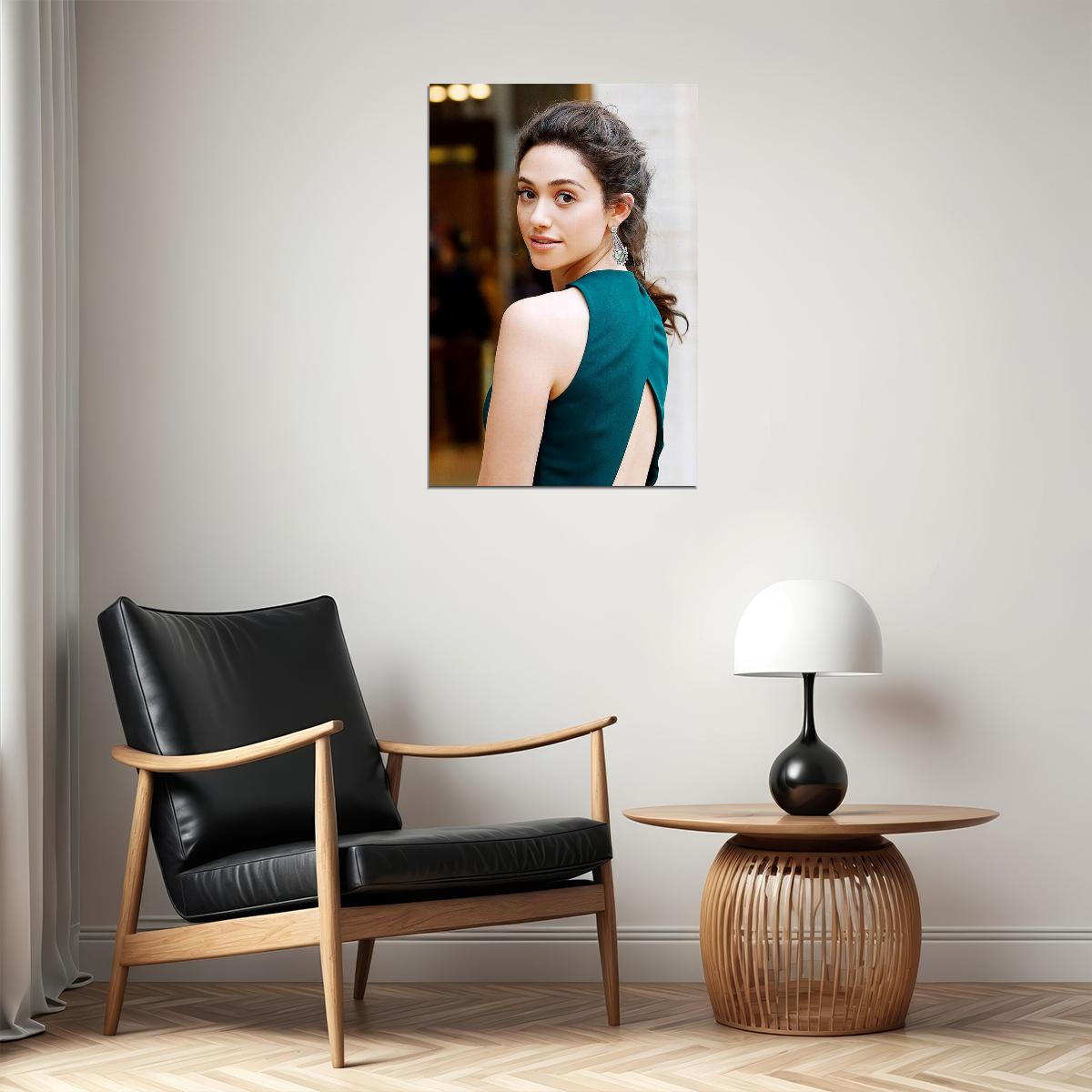 Emmy Rossum Singer And American Actor Poster Wall Art Print Home Wall Decor - xonomax