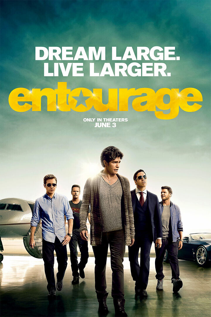 Entourage Comedy Drama Adventure Poster Wall Art Print Home Wall Decor - xonomax