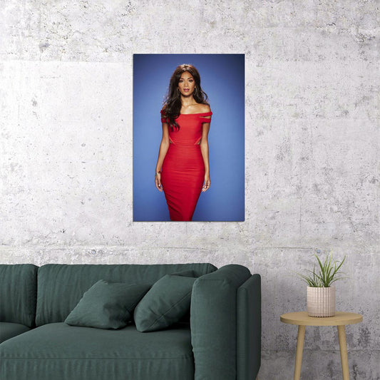 Nicole Scherzinger Songwriter American Singer Poster Wall Art Print Home Wall Decor - xonomax