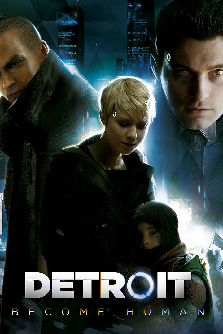 Detroit Become Human Video Game Series Action Poster Wall Art Print Home Wall Decor