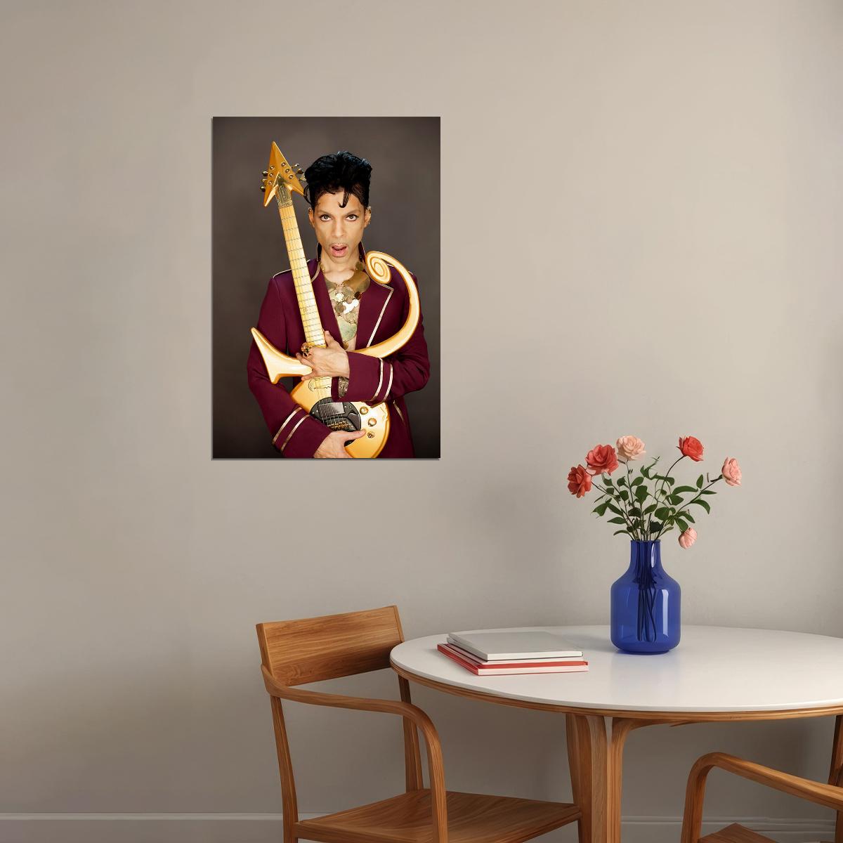 Prince Music Star Songwriter Singer Poster Wall Art Print Home Wall Decor - xonomax