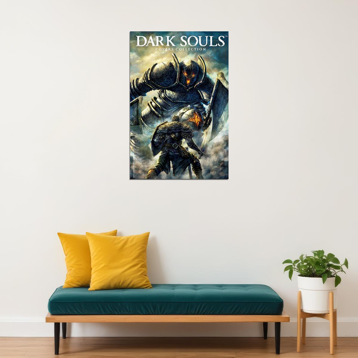 Dark Souls Remastered Video Game Fantasy Poster Wall Art Print Home Wall Decor