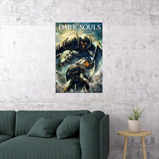 Dark Souls Remastered Video Game Fantasy Poster Wall Art Print Home Wall Decor - xonomax