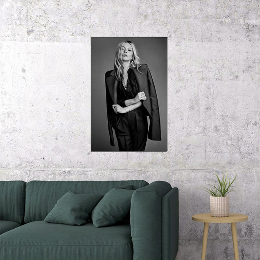 Kate Moss Icon Fashion Model Artist Poster Wall Art Print Home Wall Decor - xonomax