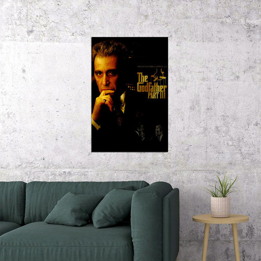 The Godfather 3 Movie Crime Drama Poster Wall Art Print Home Wall Decor - xonomax