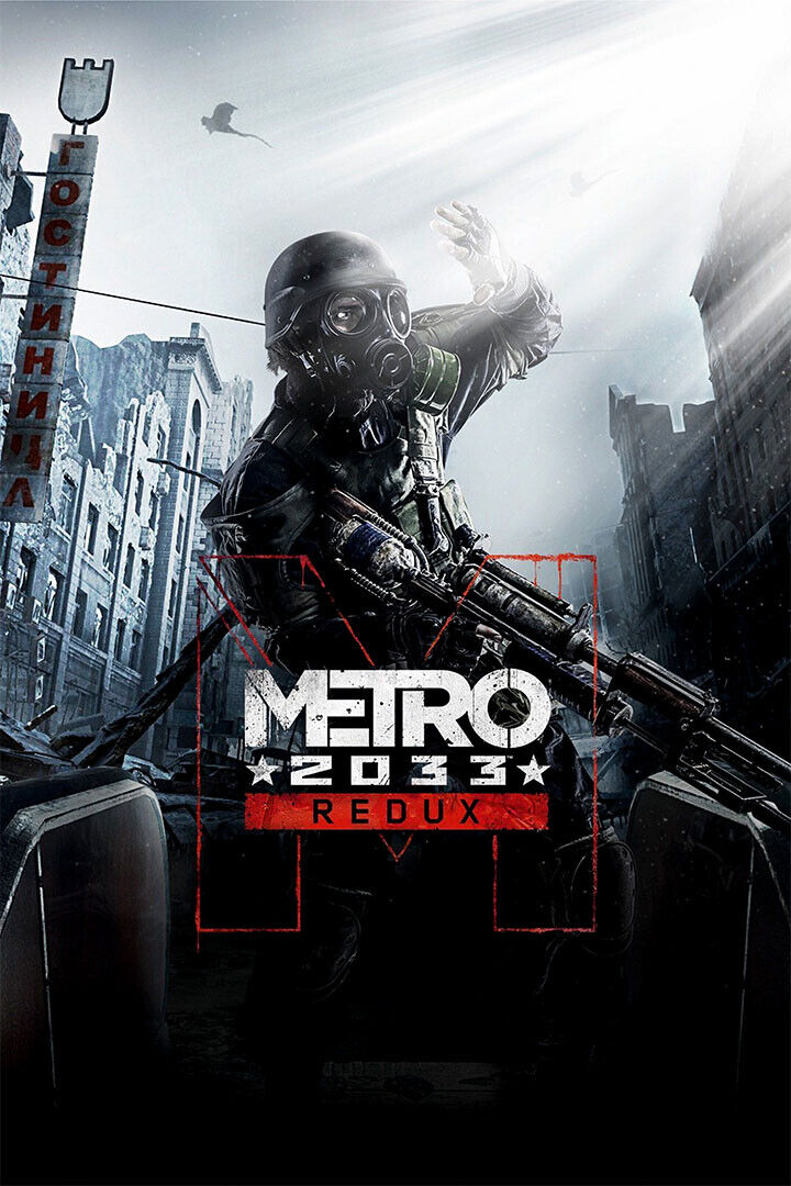 Metro Video Game Action Horror Adventure Poster Wall Art Print Home Wall Decor