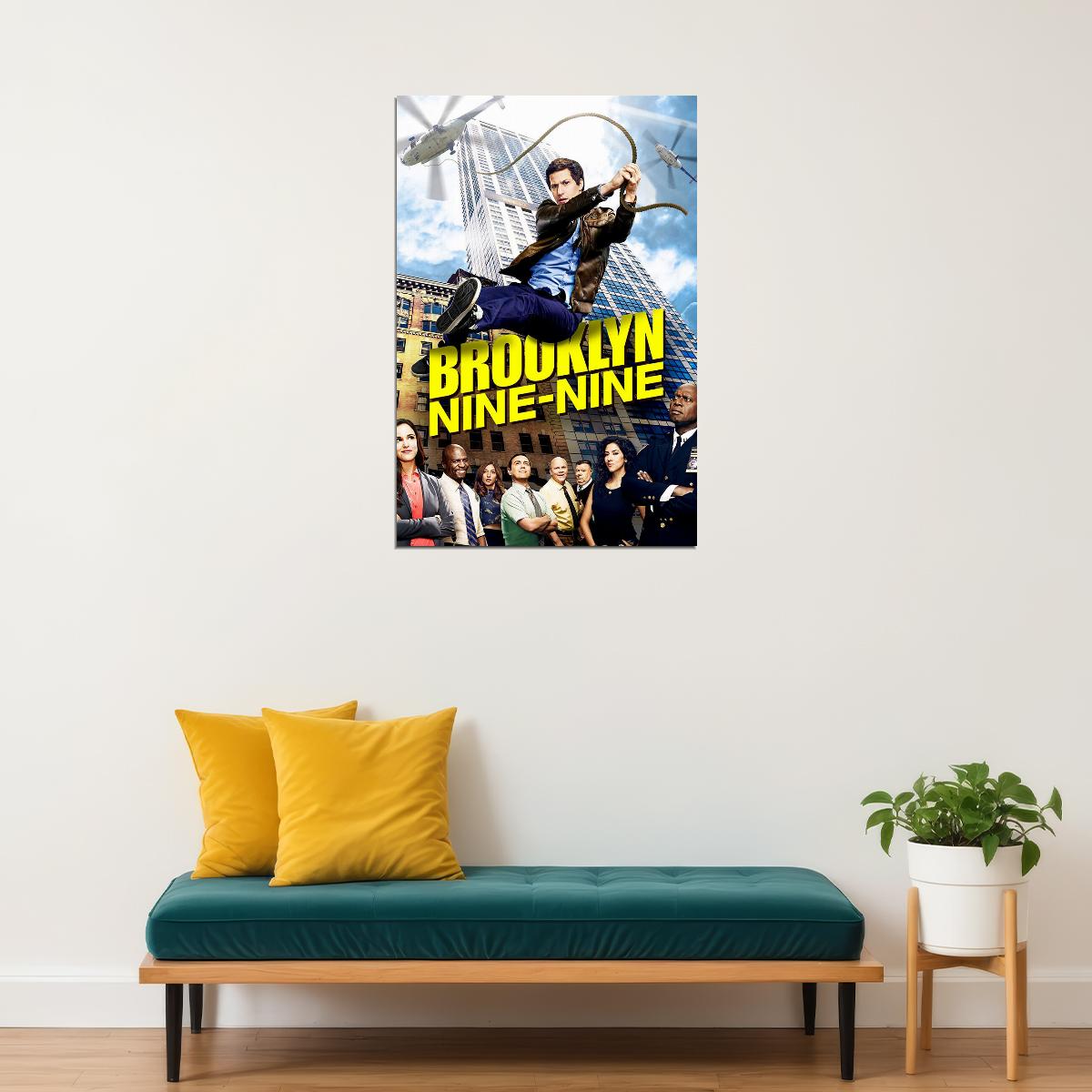 Brooklyn Nine Nine Movie Crime Comedy Poster Wall Art Print Home Wall Decor - xonomax