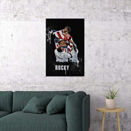 Rocky Balboa Color Movie Drama Sport Adventure Poster Wall Art Print Home Wall Decor - xonomax