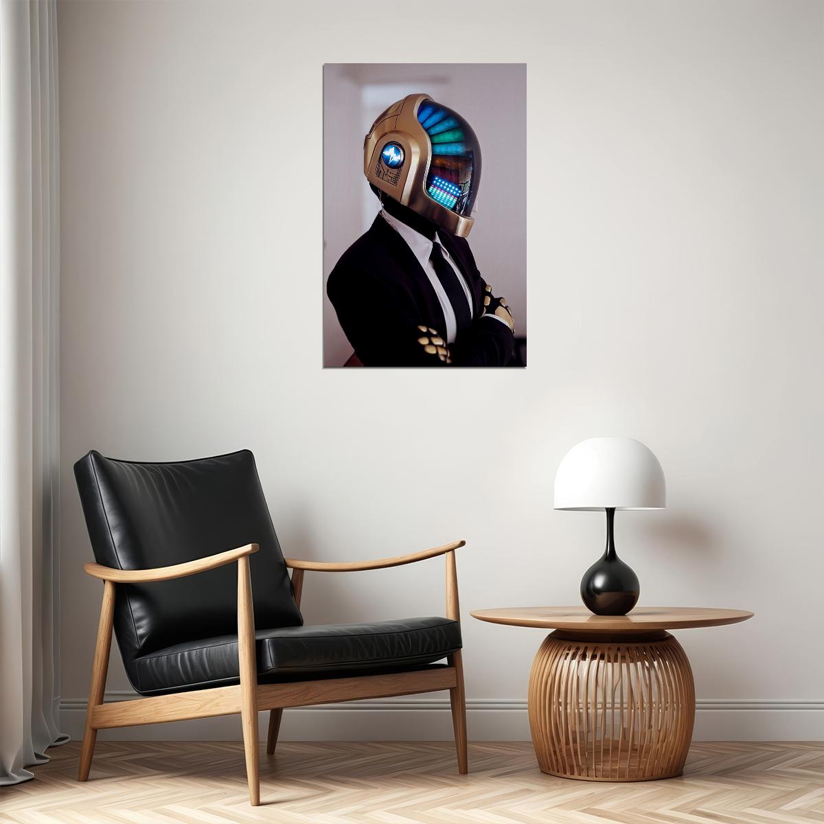 Daft Punk Rap Music Album Star Electronic Music Printing Poster Wall Art Print Home Wall Decor - xonomax