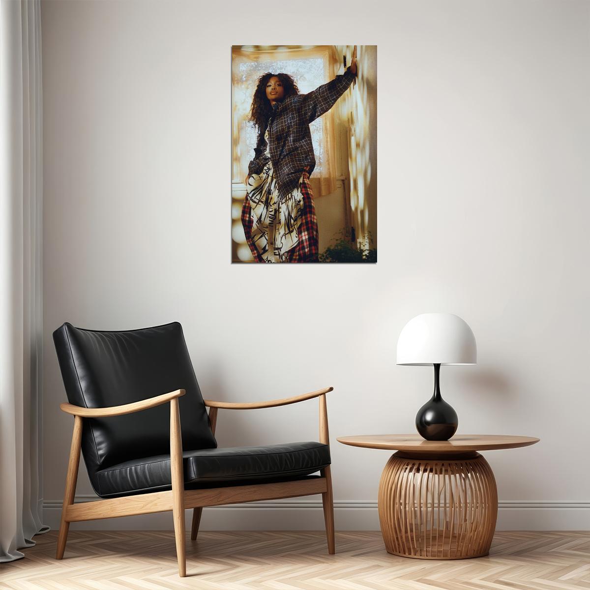 Sza Ctrl Rap Music Singer Star Music Album Poster Wall Art Print Home Wall Decor - xonomax