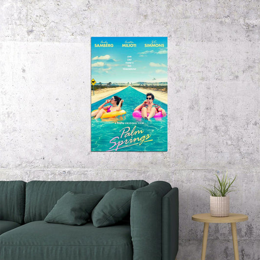 Palm Springs Movie 2020 Comedy Poster Wall Art Print Home Wall Decor - xonomax
