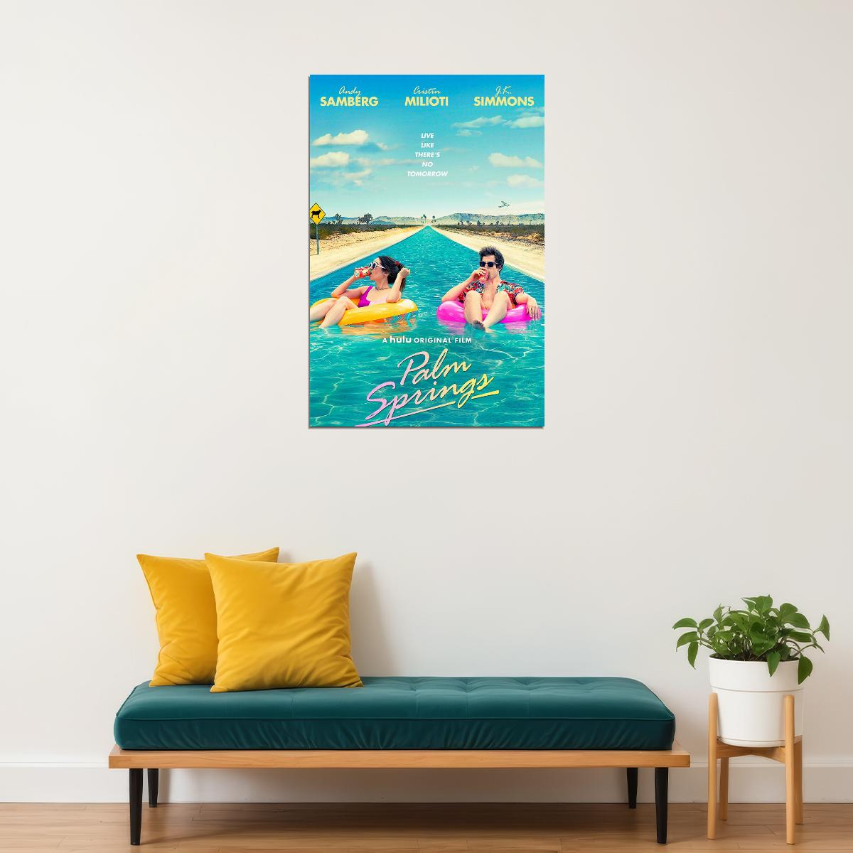 Palm Springs Movie 2020 Comedy Poster Wall Art Print Home Wall Decor - xonomax