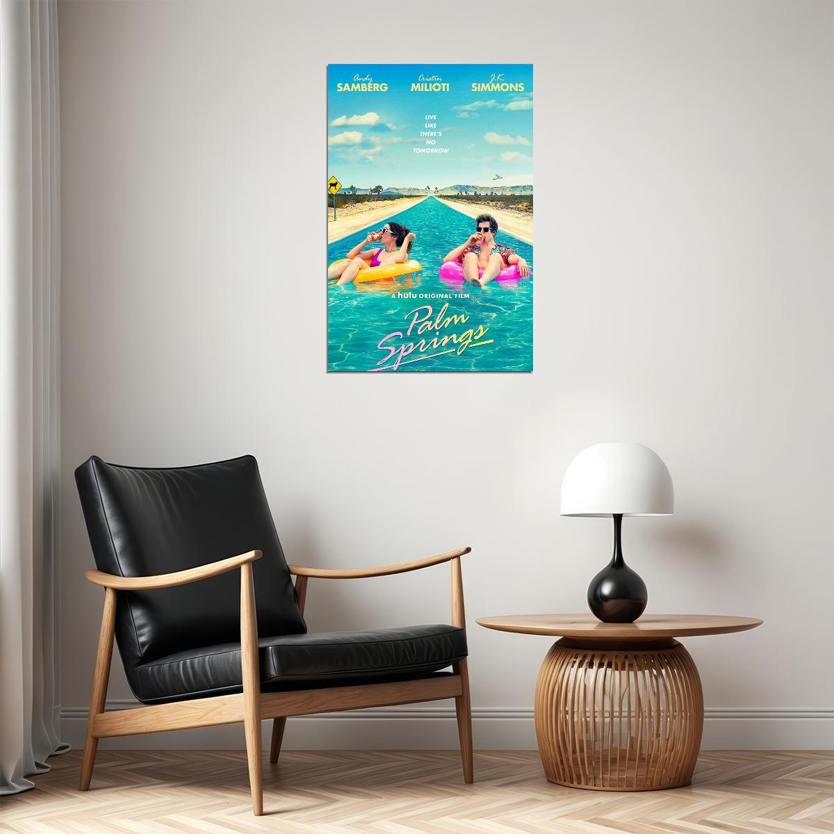 Palm Springs Movie 2020 Comedy Poster Wall Art Print Home Wall Decor - xonomax