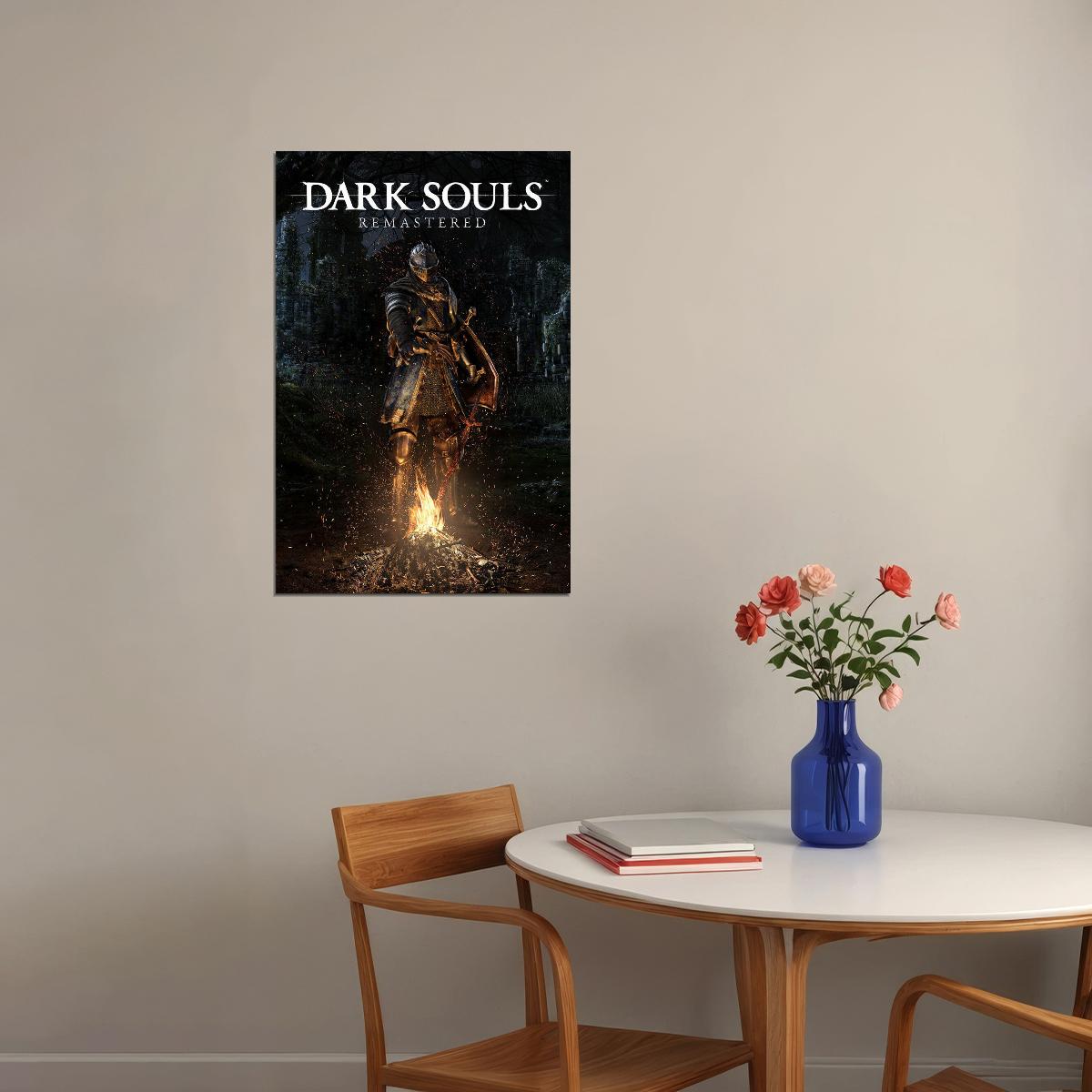 Dark Souls Video Game Role Playing Game Action Poster Wall Art Print Home Wall Decor