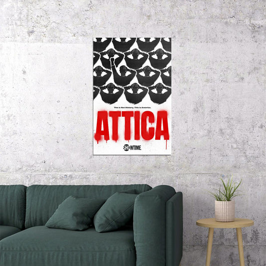 Attica 2021 Movie Documentary Drama Poster Wall Art Print Home Wall Decor - xonomax