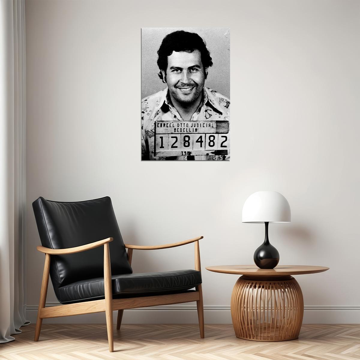 Pablo Escobar Number 128482 Great Star Poster Wall Art Print Home Wall Decor