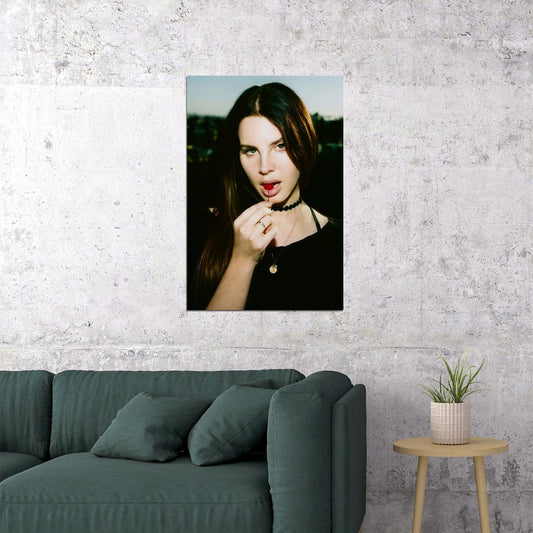 Lana Del Rey Summer Bummer Artist Girl Poster Wall Art Print Home Wall Decor - xonomax