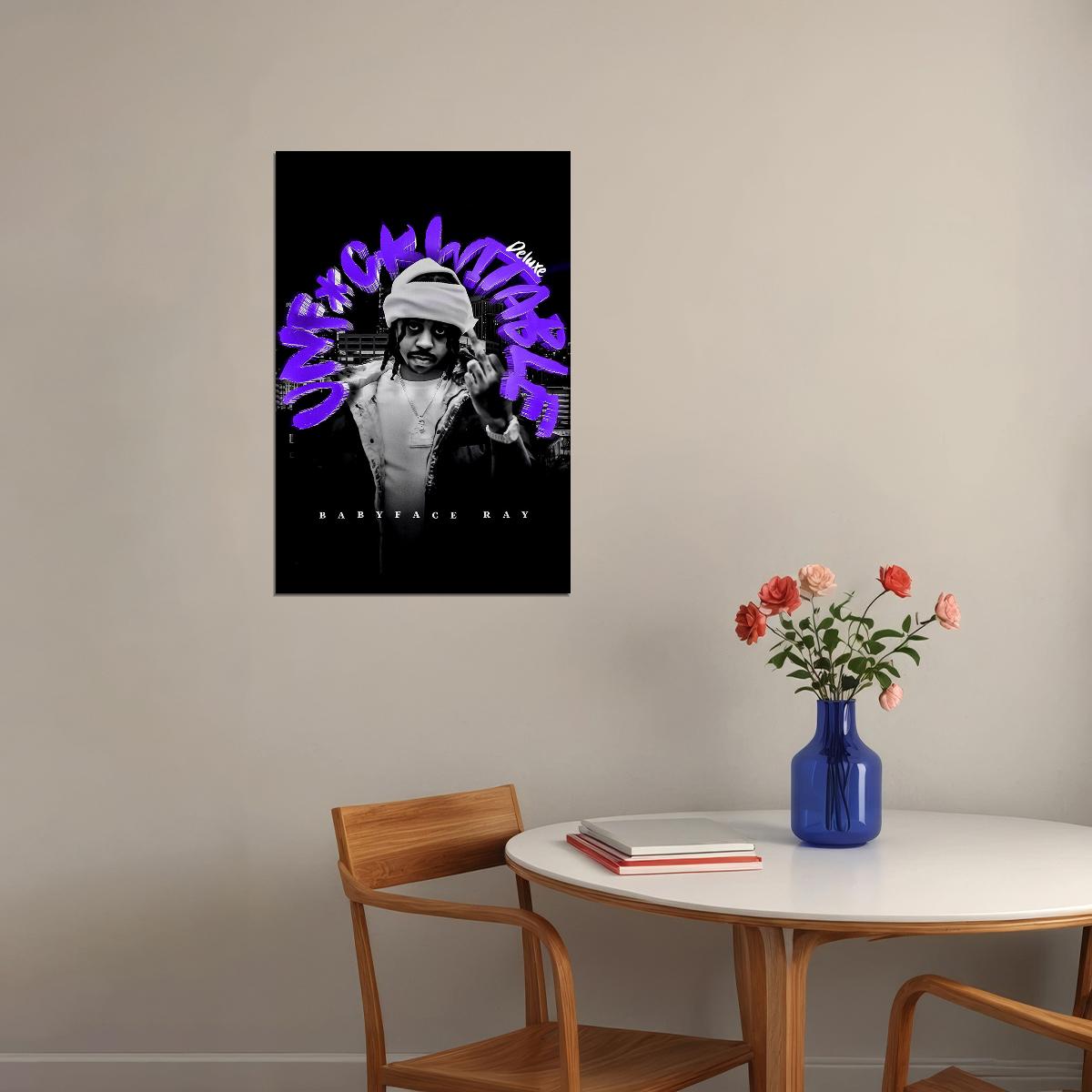 Babyface Ray Rapper Unfuckwithable Poster Wall Art Print Home Wall Decor - xonomax